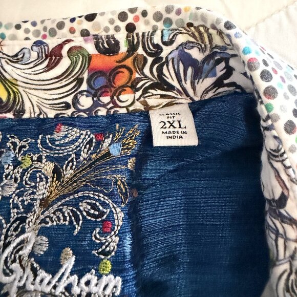 Robert Graham LS 2XL Button Down Shirt - Picture 5 of 7
